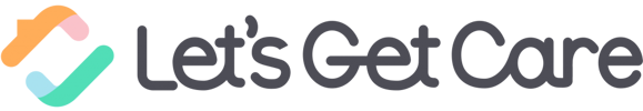 Let's Get Care Logo
